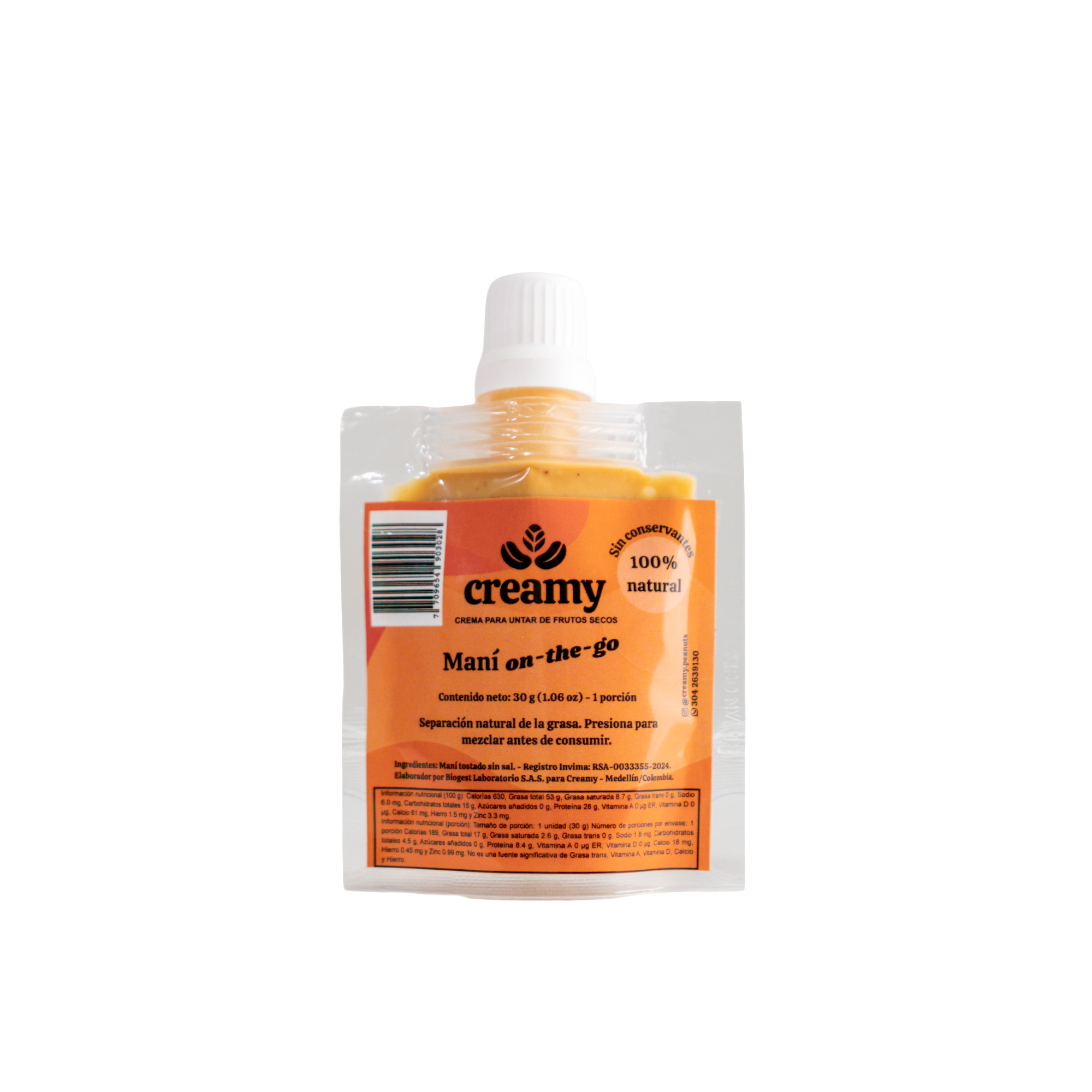 Sachet Mani Natural